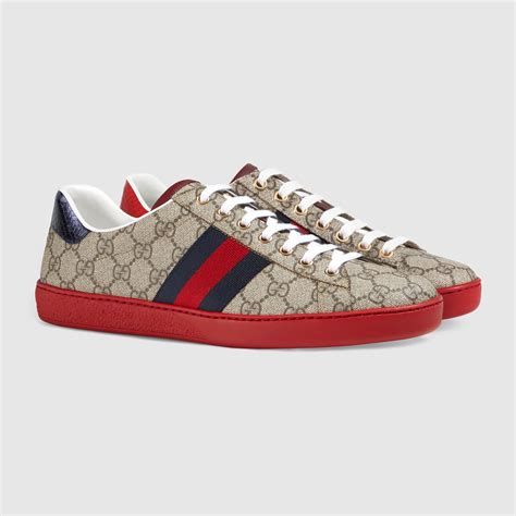 gucci men's low top sneakers